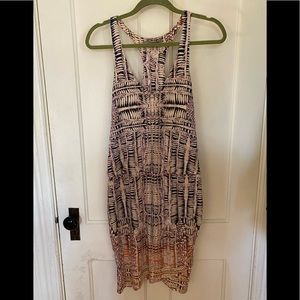 Sexy patterned Tart racer back dress M
